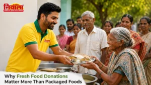 Fresh Food Donations vs. Packaged Food Donations