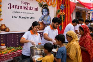 Janmashtami Food Donation in Jaipur A Meaningful Way to Celebrate Krishna’s Birthday