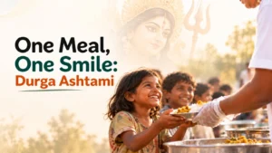 One Meal, One Smile Celebrate the Spirit of Durga Ashtami Through Food Donation